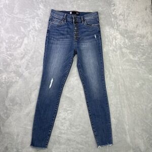 Kut From the Kloth Jeans Women's Size 4 Crop Connie High Rise Ankle Skinny